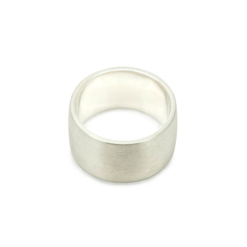 Comfort Cigar Band in Sterling Silver